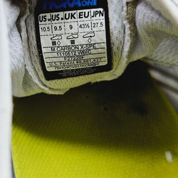 Hoka Men 9.5 Arch Support - Picture 9 of 10